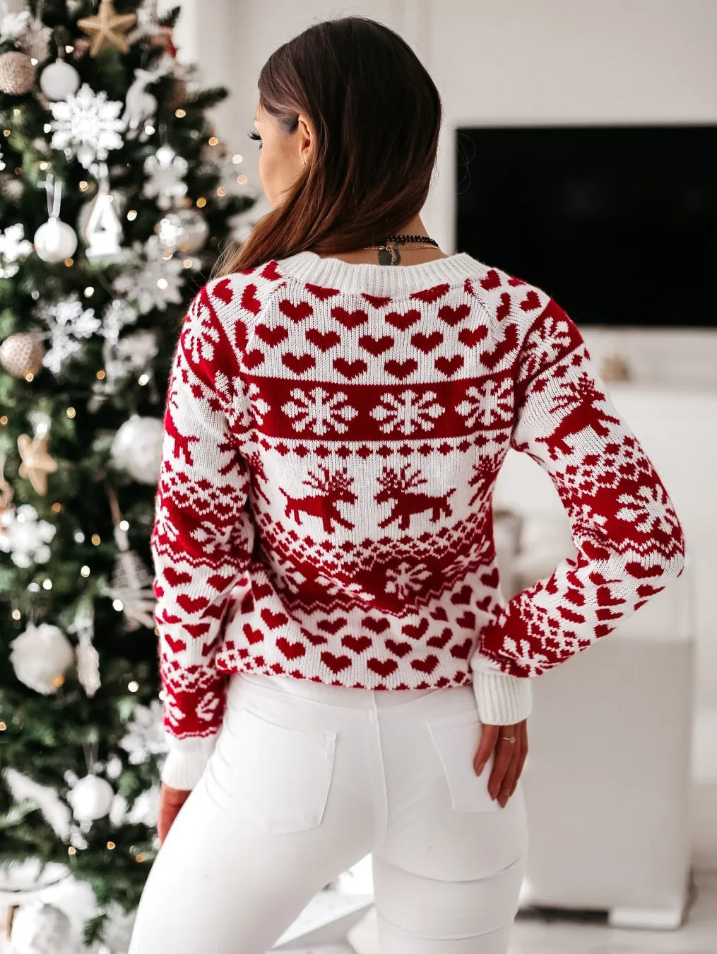 Pull De Noel Femme