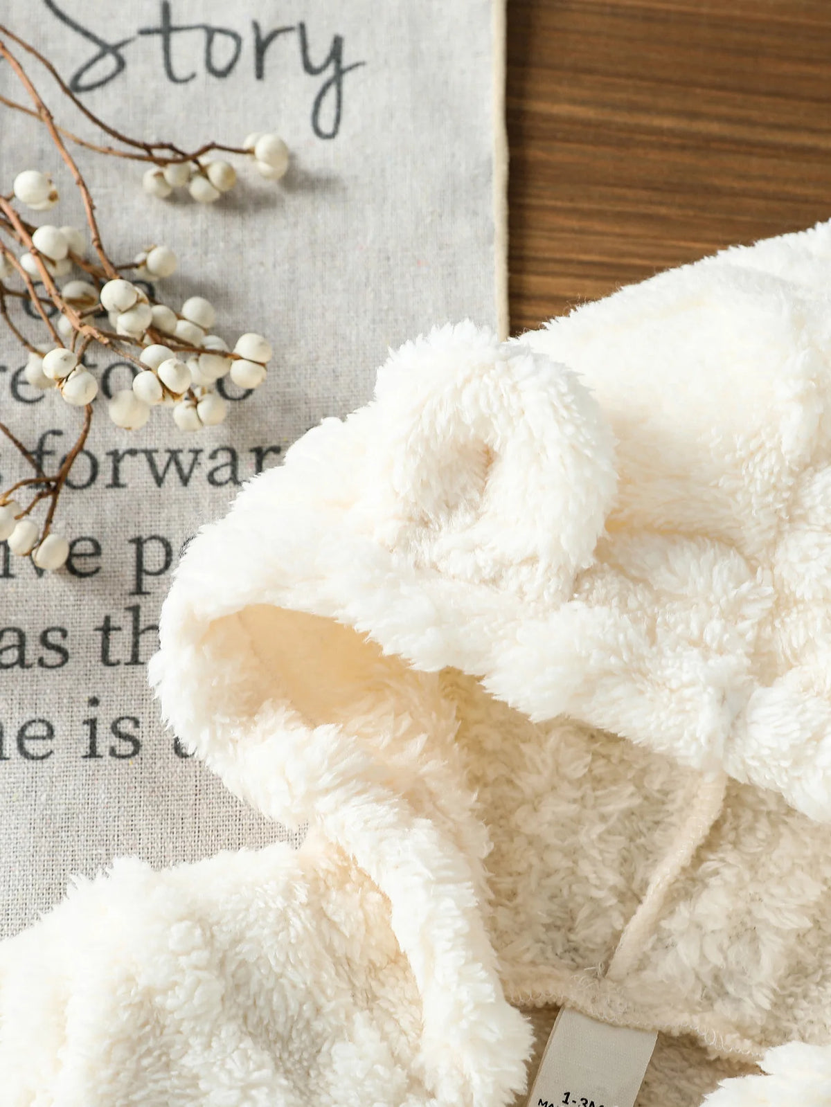 Combinaison moumoute bebe