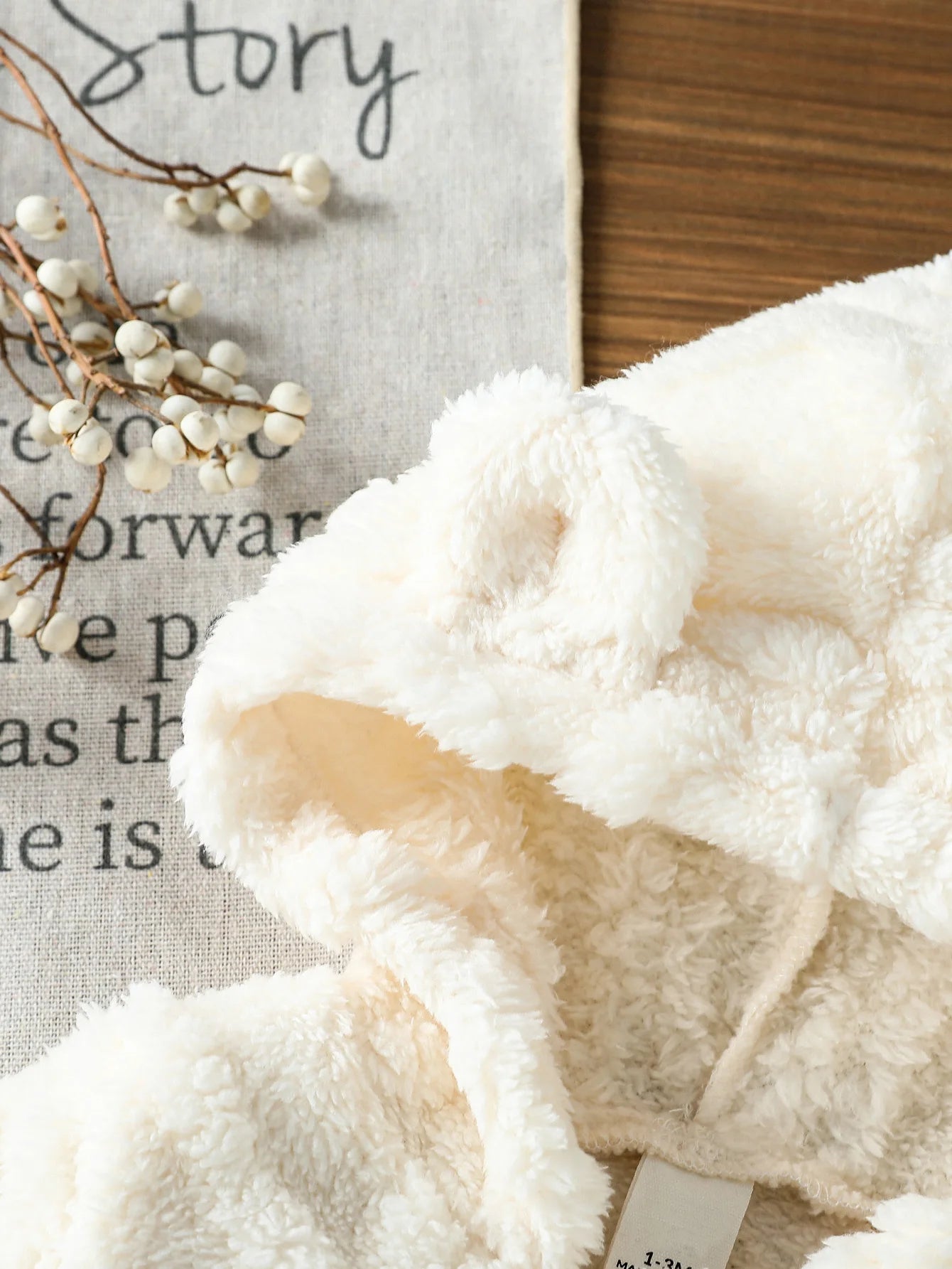 Combinaison moumoute bebe