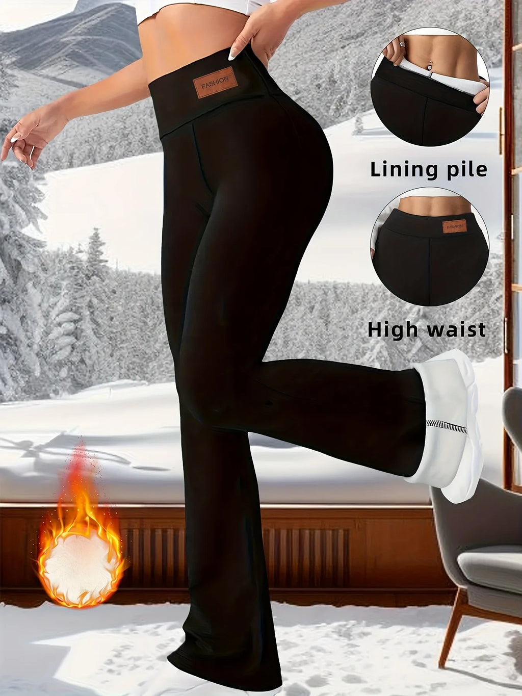 Legging thermique femme