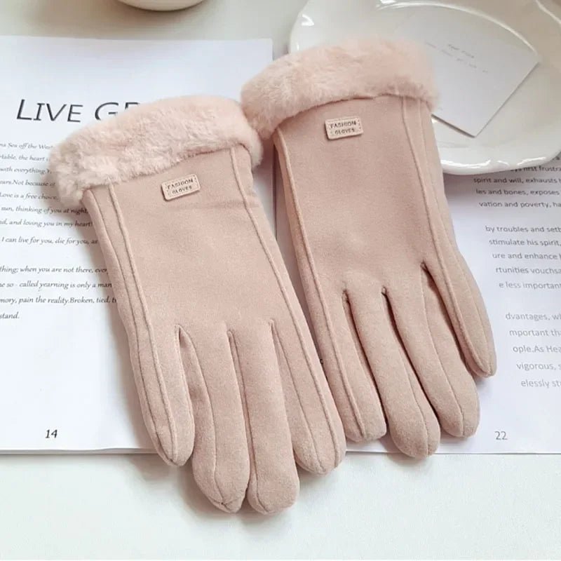 Gants femme chaud