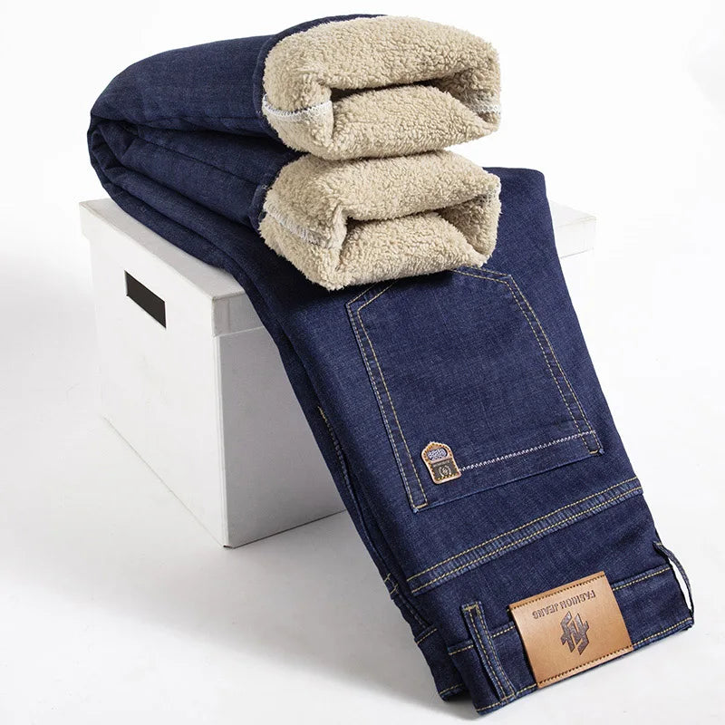 Jeans polaire homme