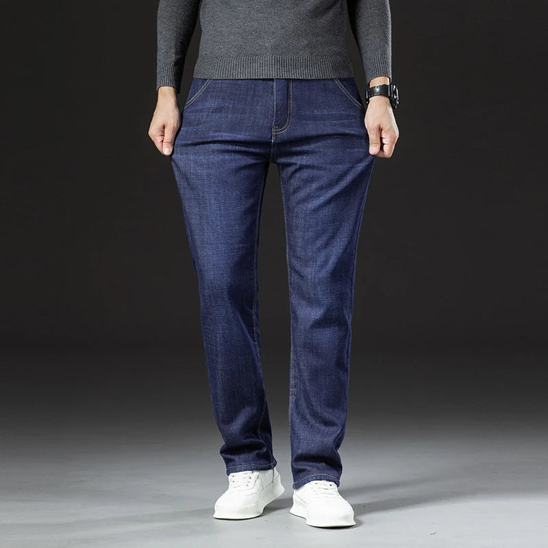 Jeans polaire homme